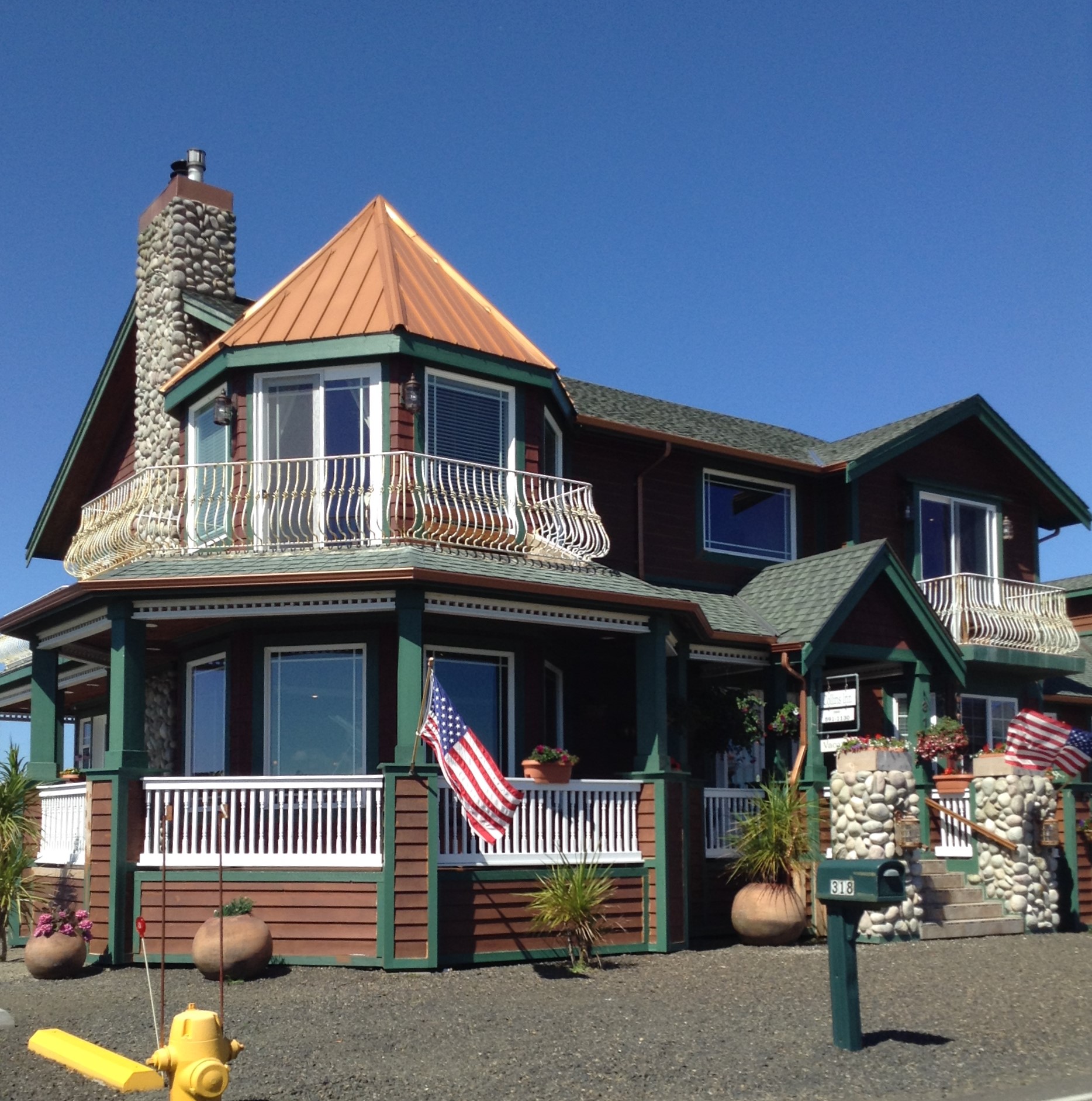 The Collins Inn and Seaside Cottages, Oceans Shores, Washington USA #graysharborbeaches