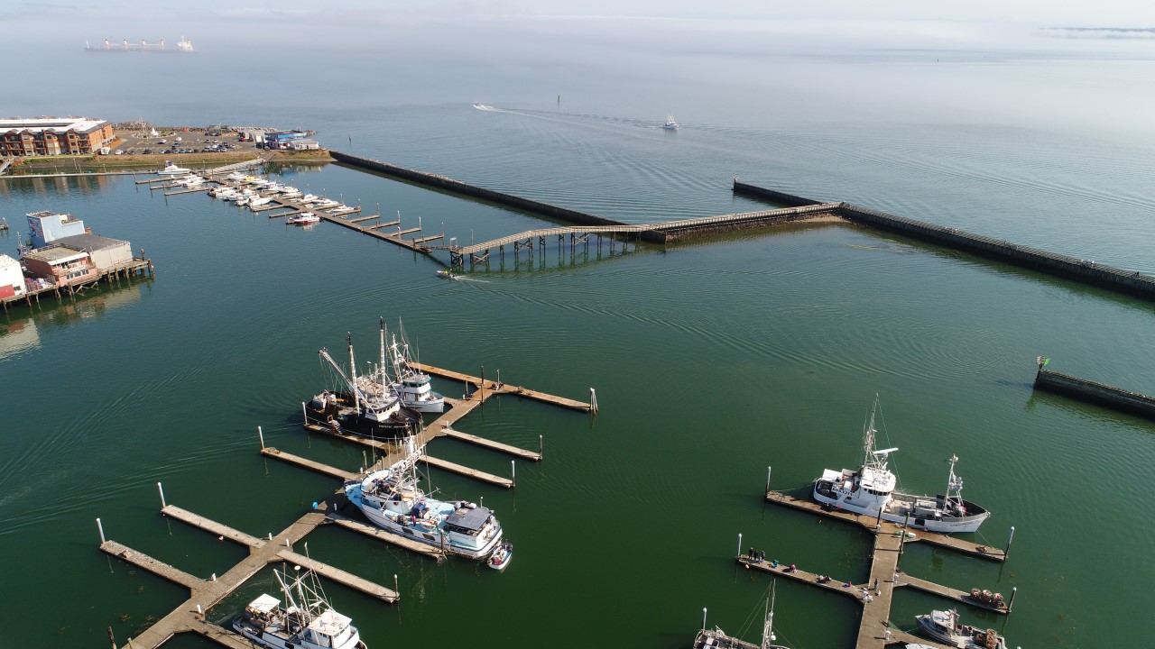 Fisherman's wharf-Westport Washington