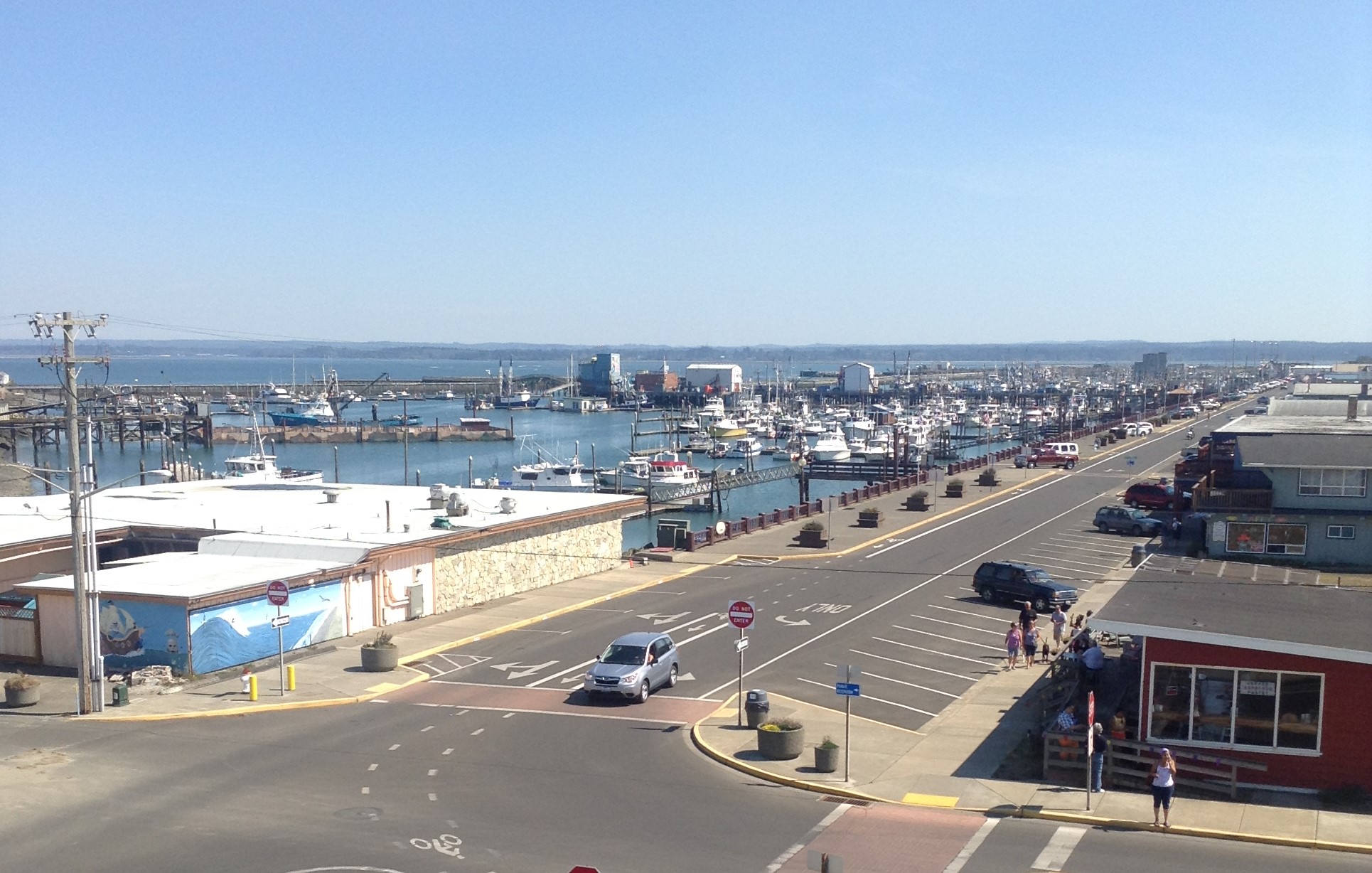 Westport Marina-from viewing tower